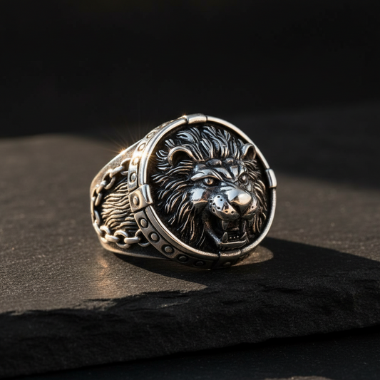 Lion Zegelring Heren