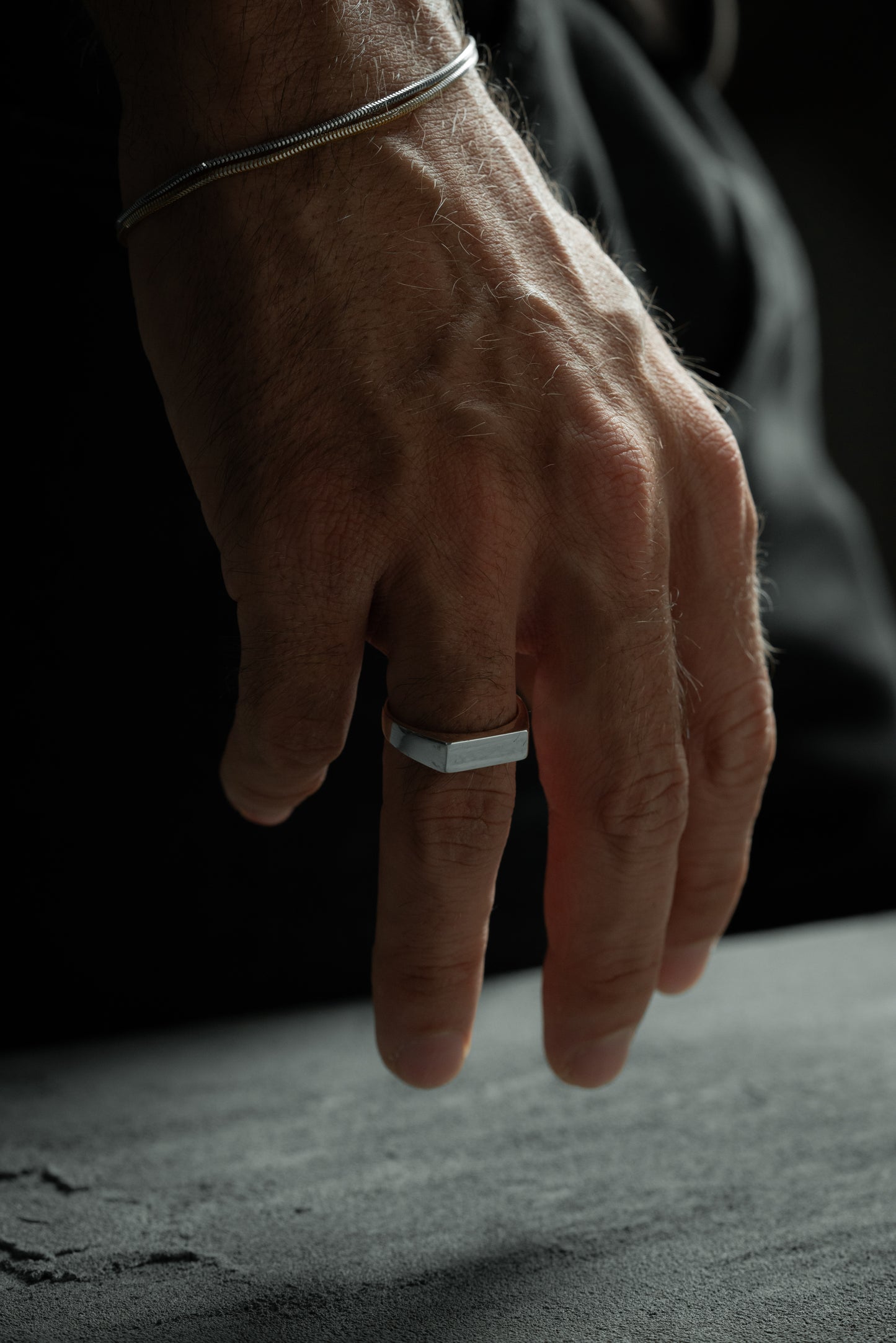 925 Zilver Herenring