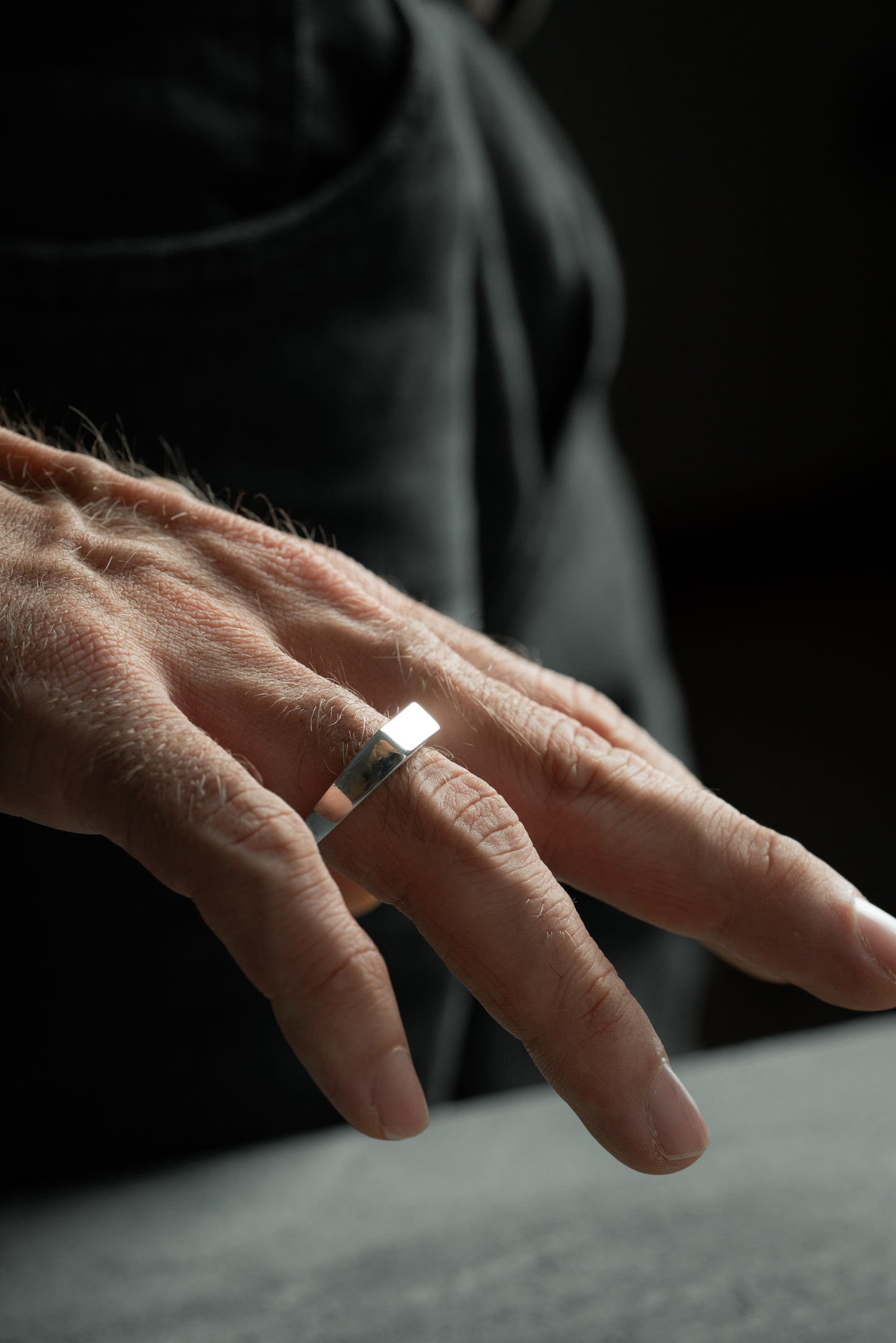 925 Zilver Herenring