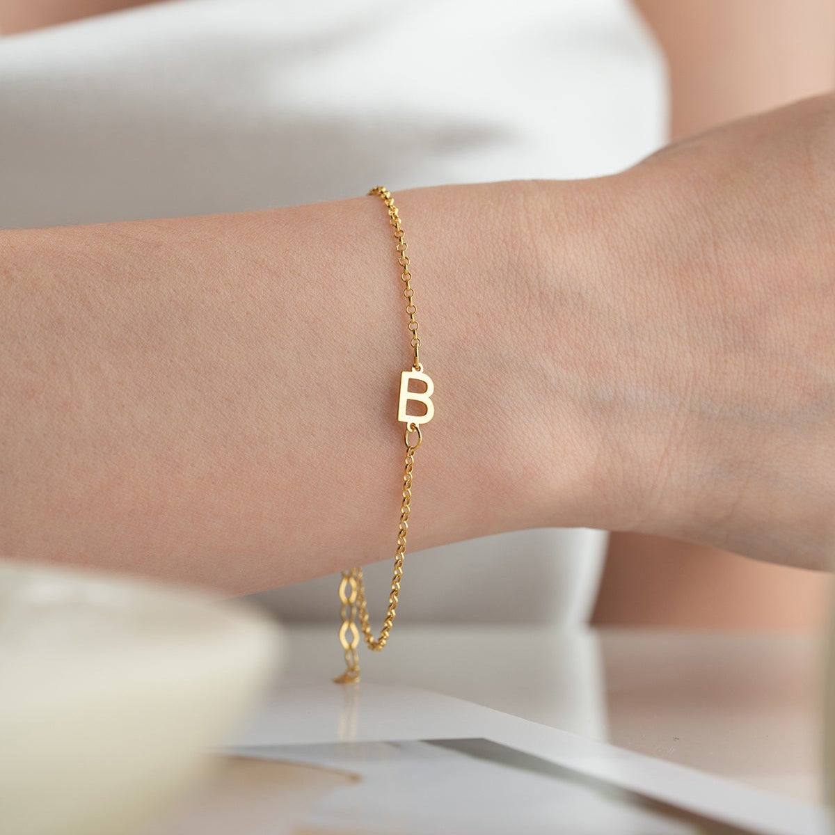 Letter Armband – 925 Zilver