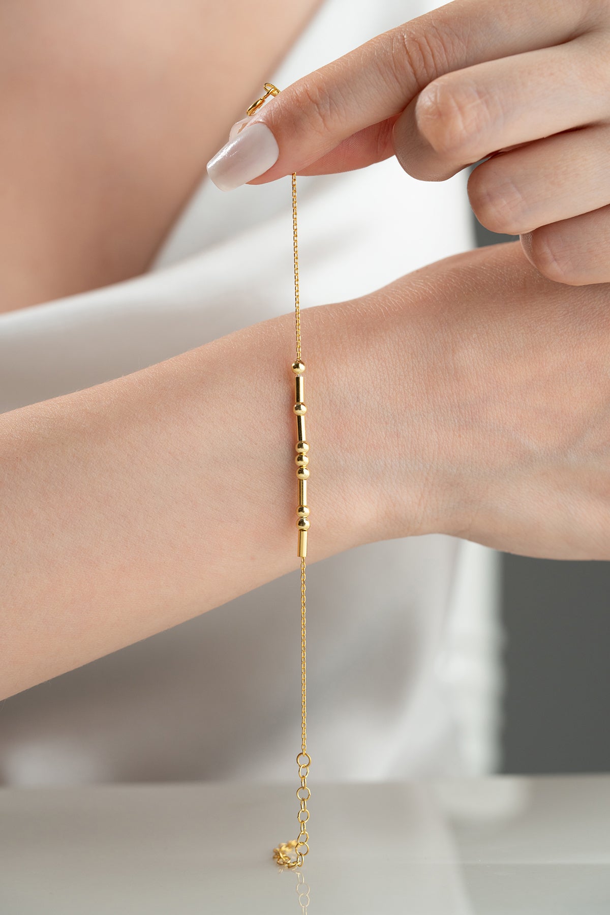 Minimal Bracelet – 925 Silver – Gold Plated & Silver
