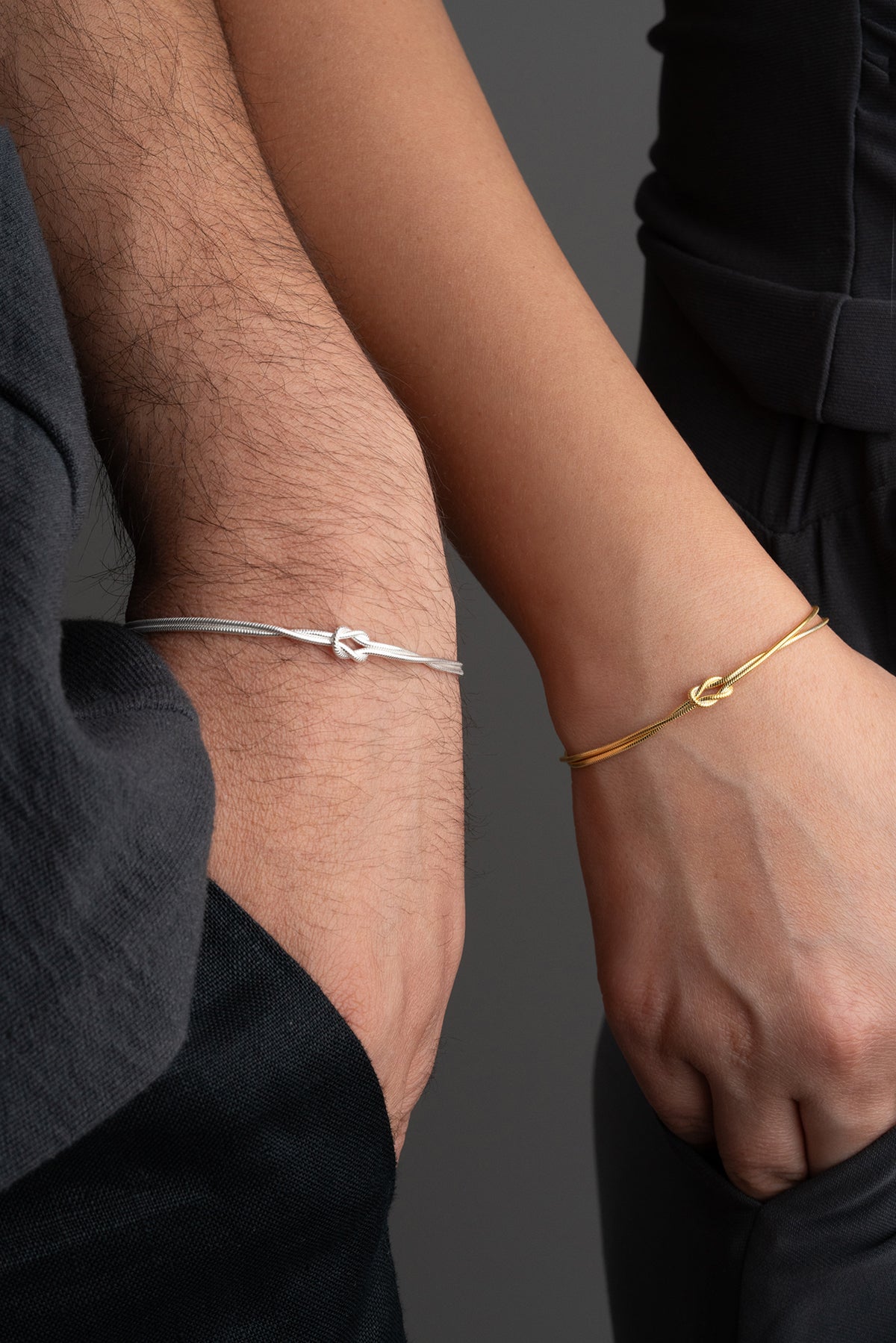 925 Zilver Letter Liefdesknoop Koppel Armband