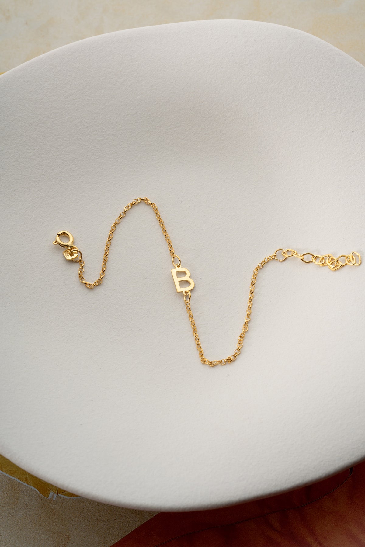 Letter Bracelet - 925 Silver