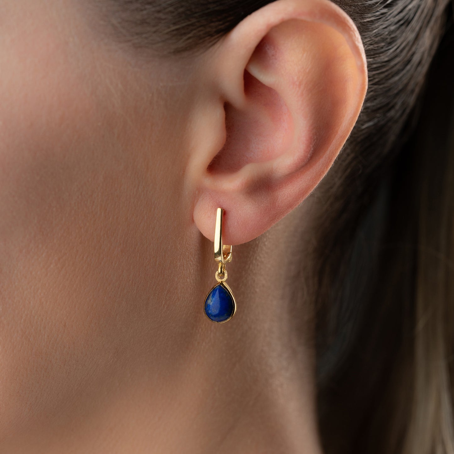 Earrings with Lapis Lazuli