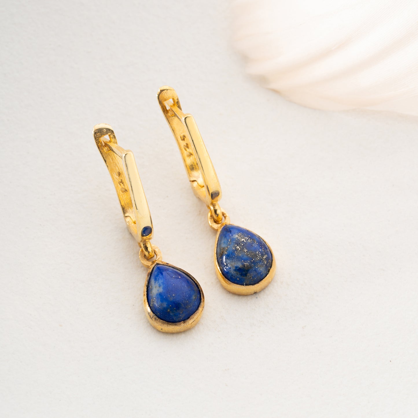 Earrings with Lapis Lazuli