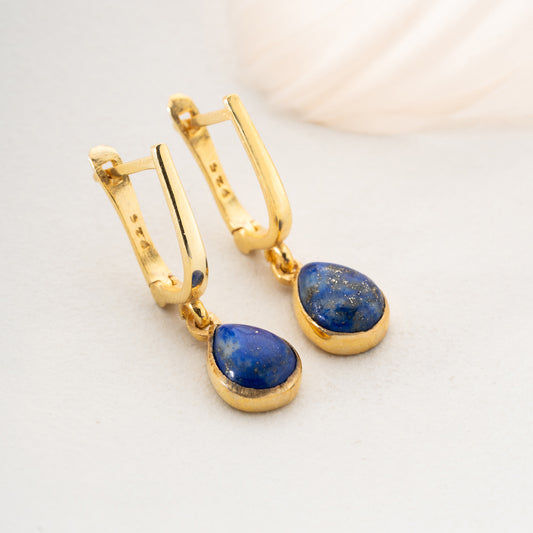 Earrings with Lapis Lazuli