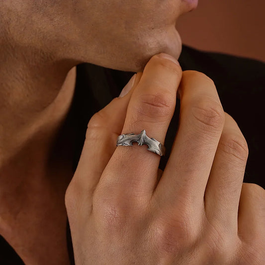 Darkwing  Ring -925 zilver
