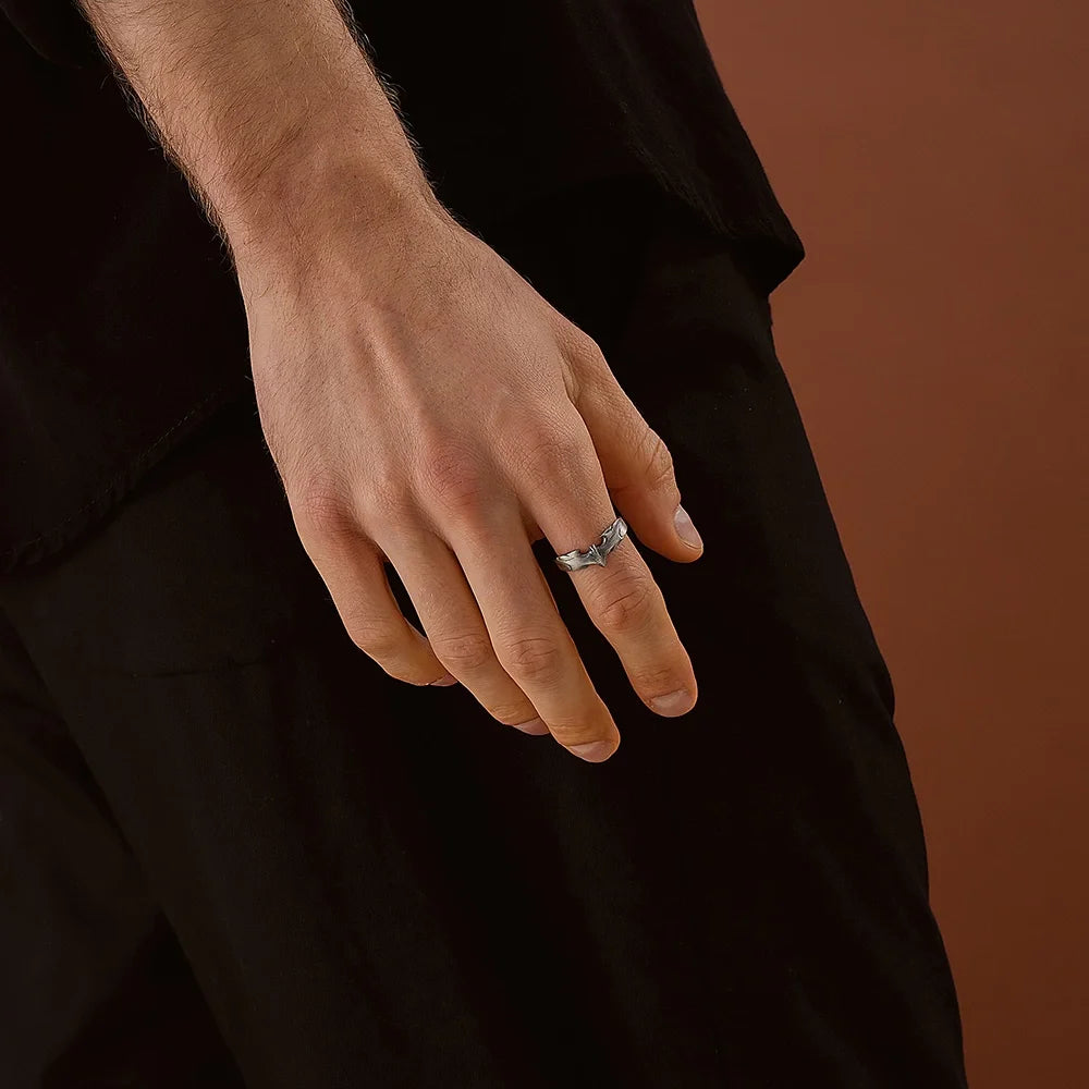 Darkwing  Ring -925 zilver