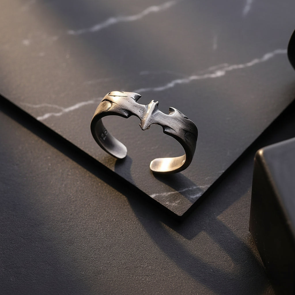 Darkwing  Ring -925 zilver