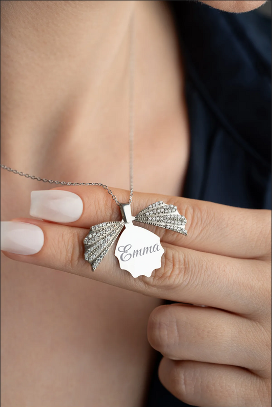 925 Sterling Zilveren Gepersonaliseerde Schelpketting