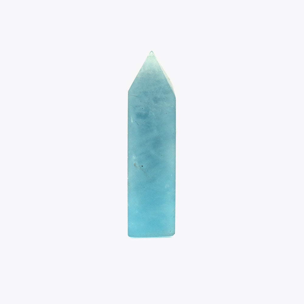 Gemstone Obelisk Point Aquamarine (45mm-14.5gr)