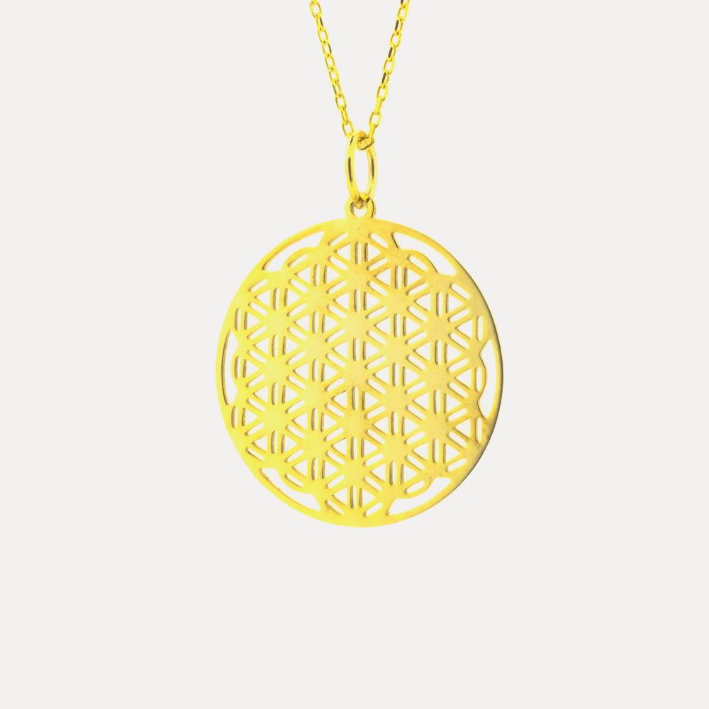 Flower Of Life Pendant And Necklace BLAR059