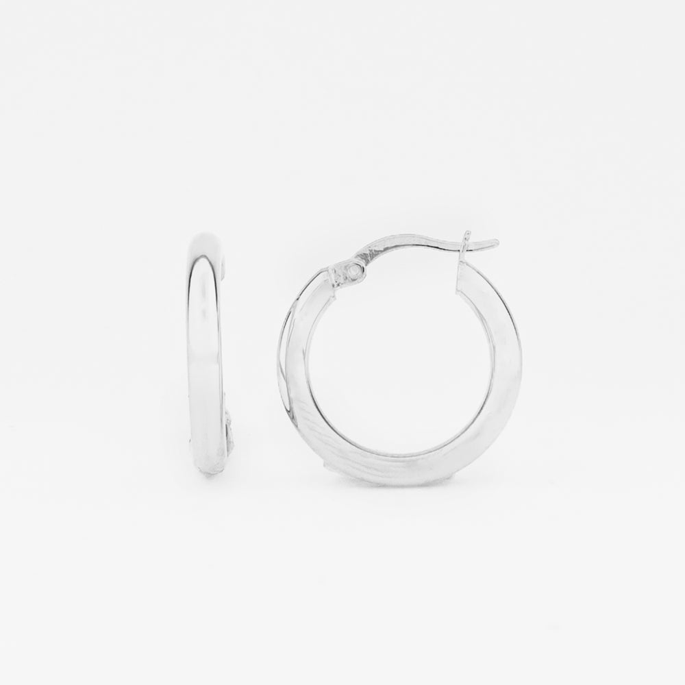 925 sterling silver earrings - 22 mm BLARW016