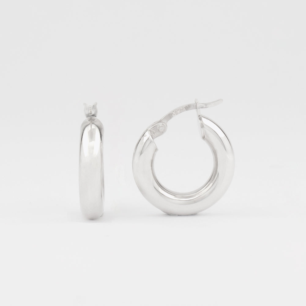 925 sterling silver earrings - 18 mm BLARW018