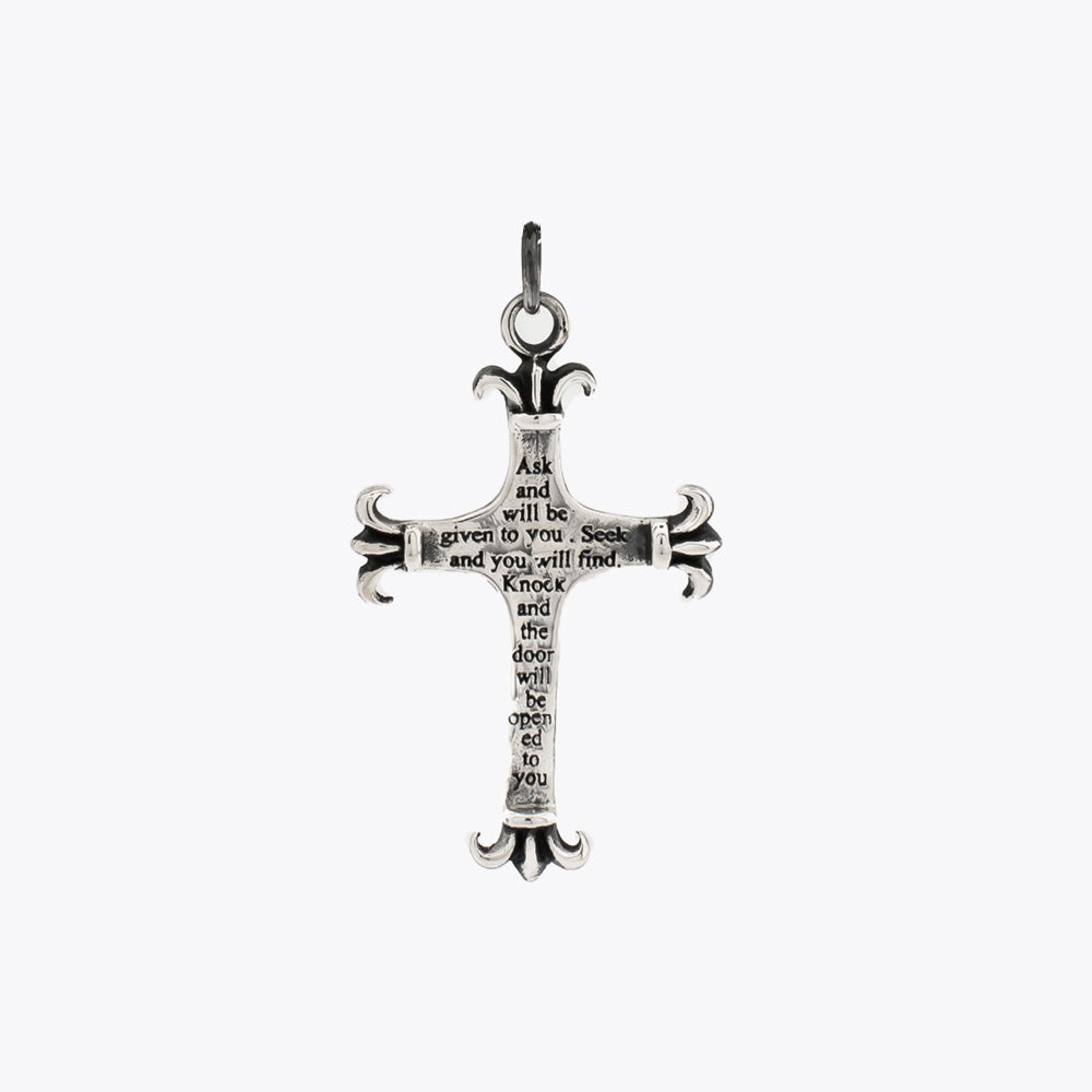 Silver Cross Necklace Pendant BLAR0118