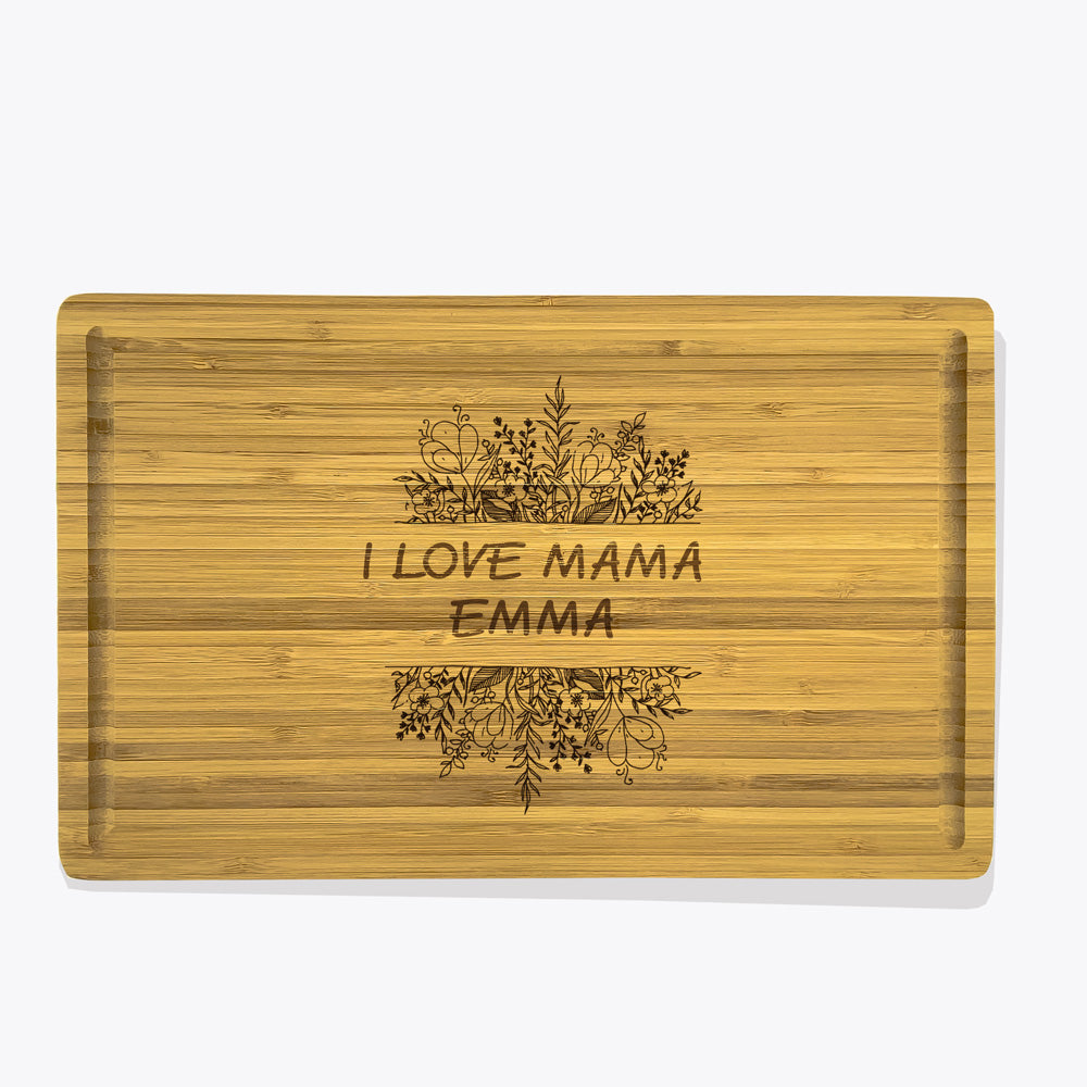 Personalized Bamboo Chopping Board With Name BLB102