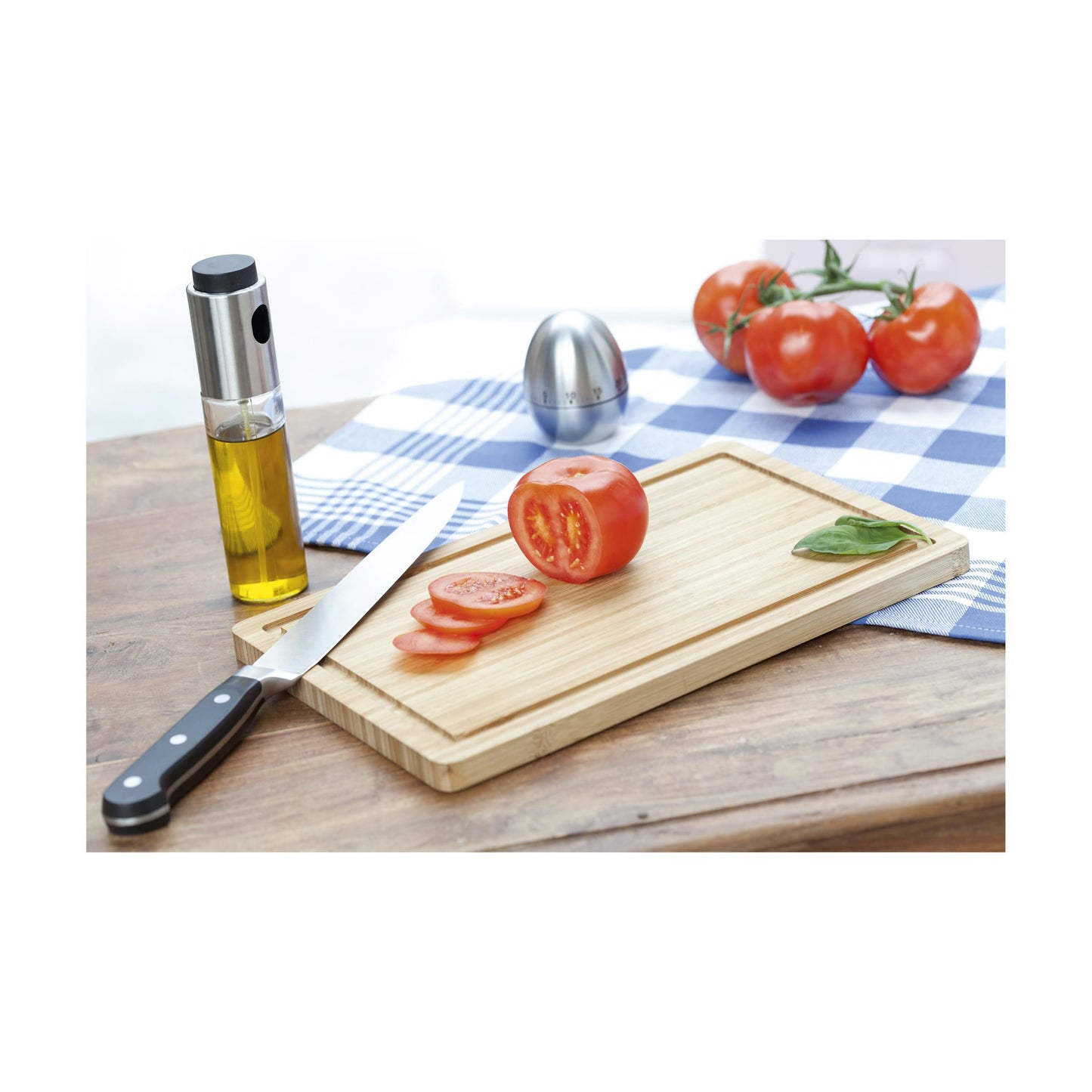 Bamboo cutting board with name BLB101
