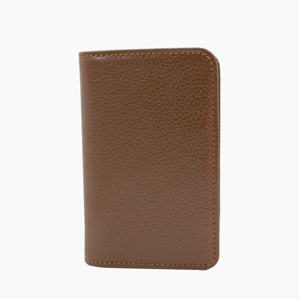 Brown Leather Cardholder 3304T