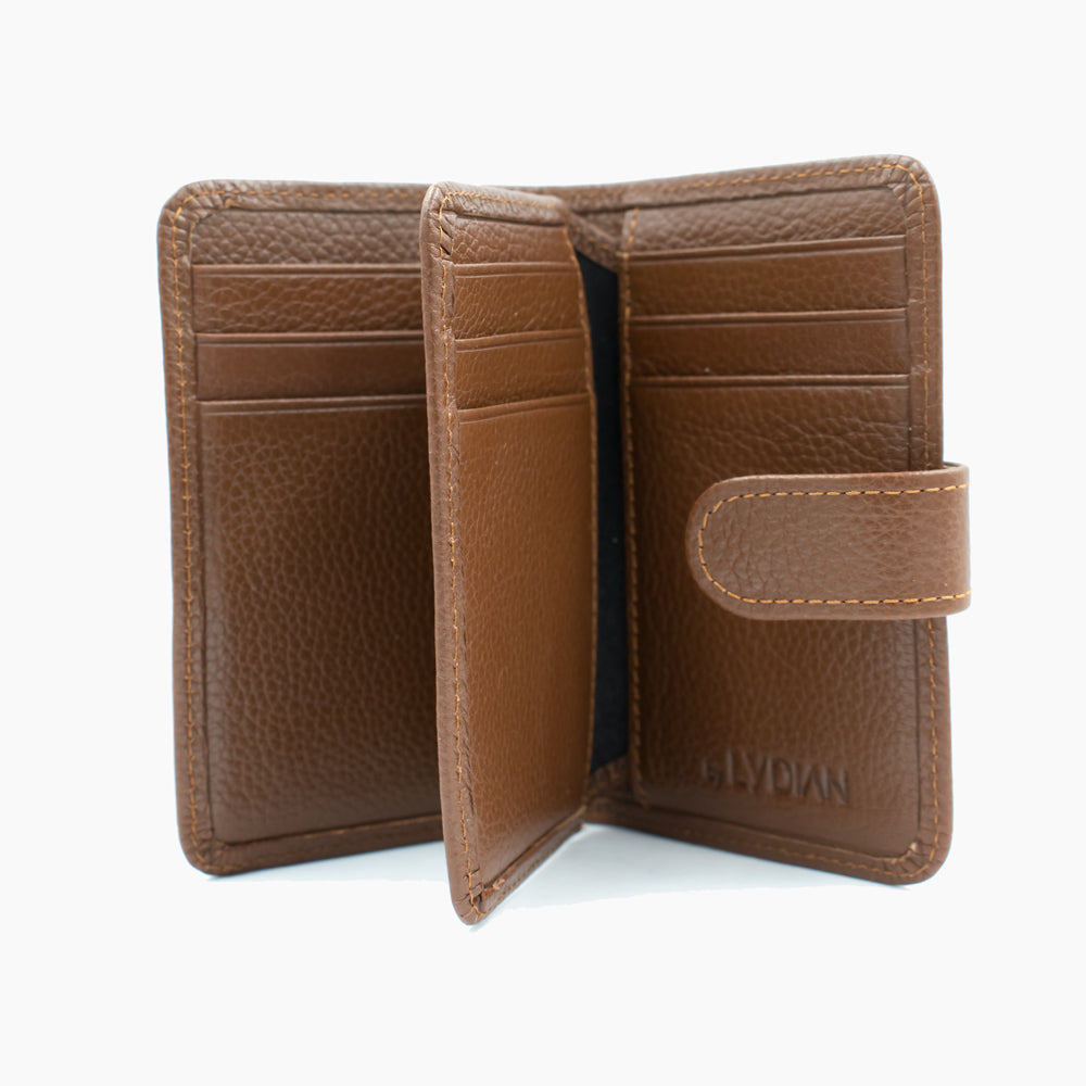 Brown Leather Cardholder 3304TT