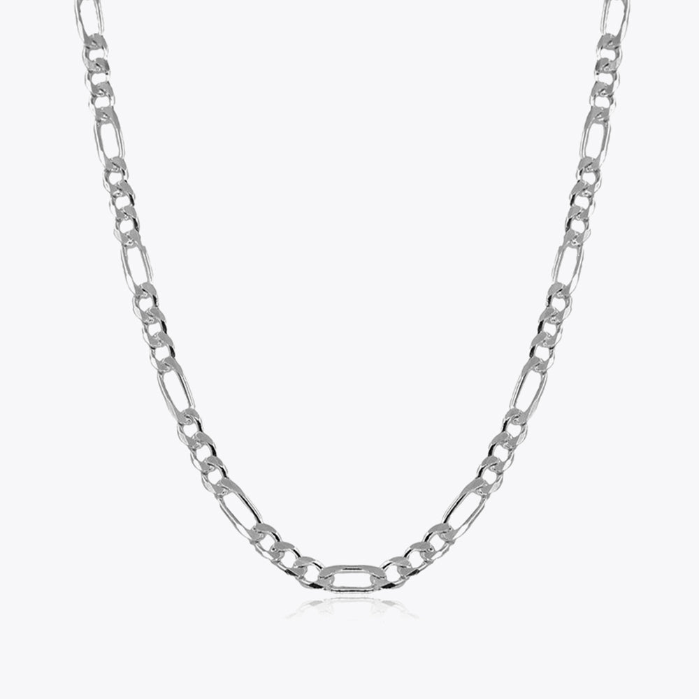 Silver figaro chain men 6.5 mm BLMN010