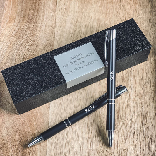 Personalized Pen Set - Writing Set With Engraved Box BLP2156