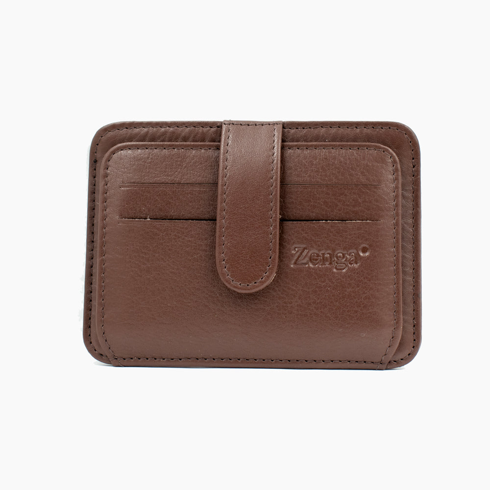 Brown Leather Card Holder 024-2