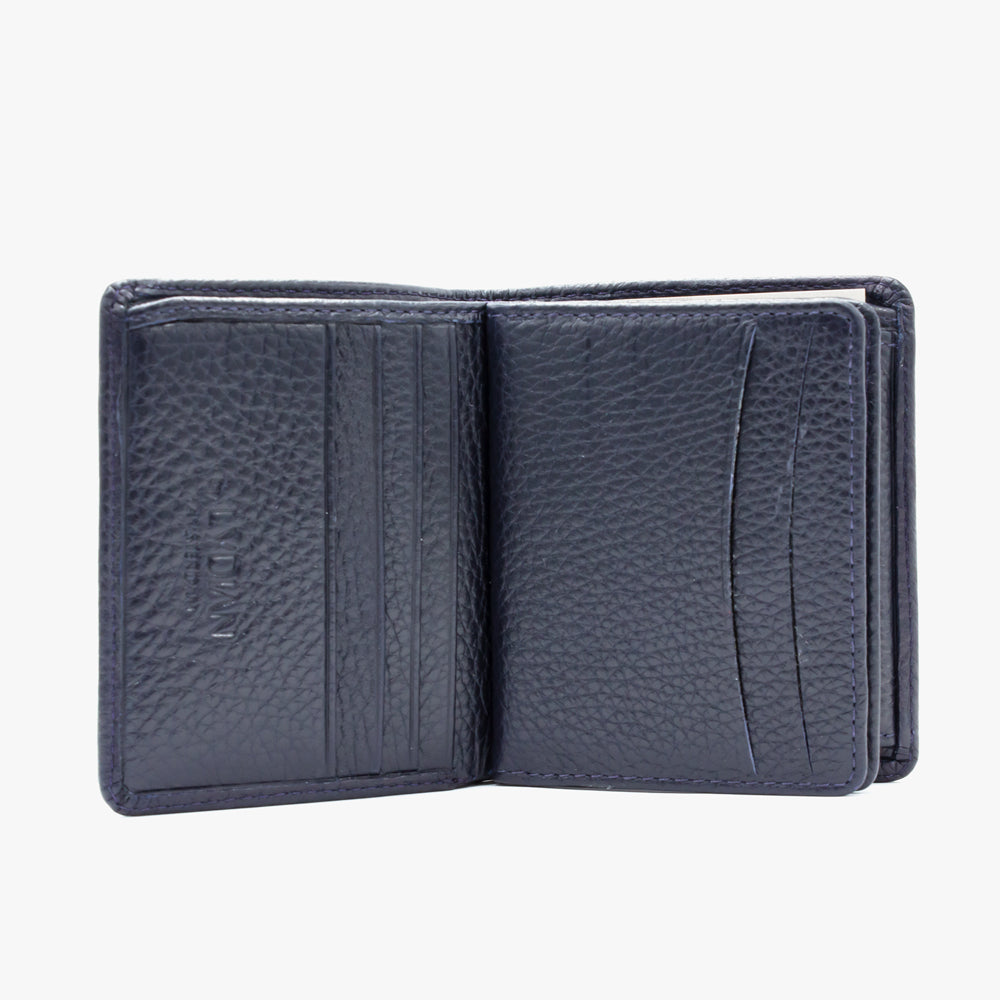 Dark Blue Leather Wallet BLW703-L