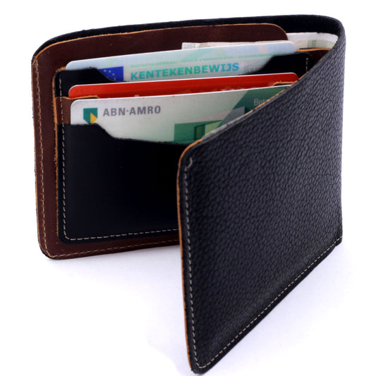 Black Leather Wallet BLW11308