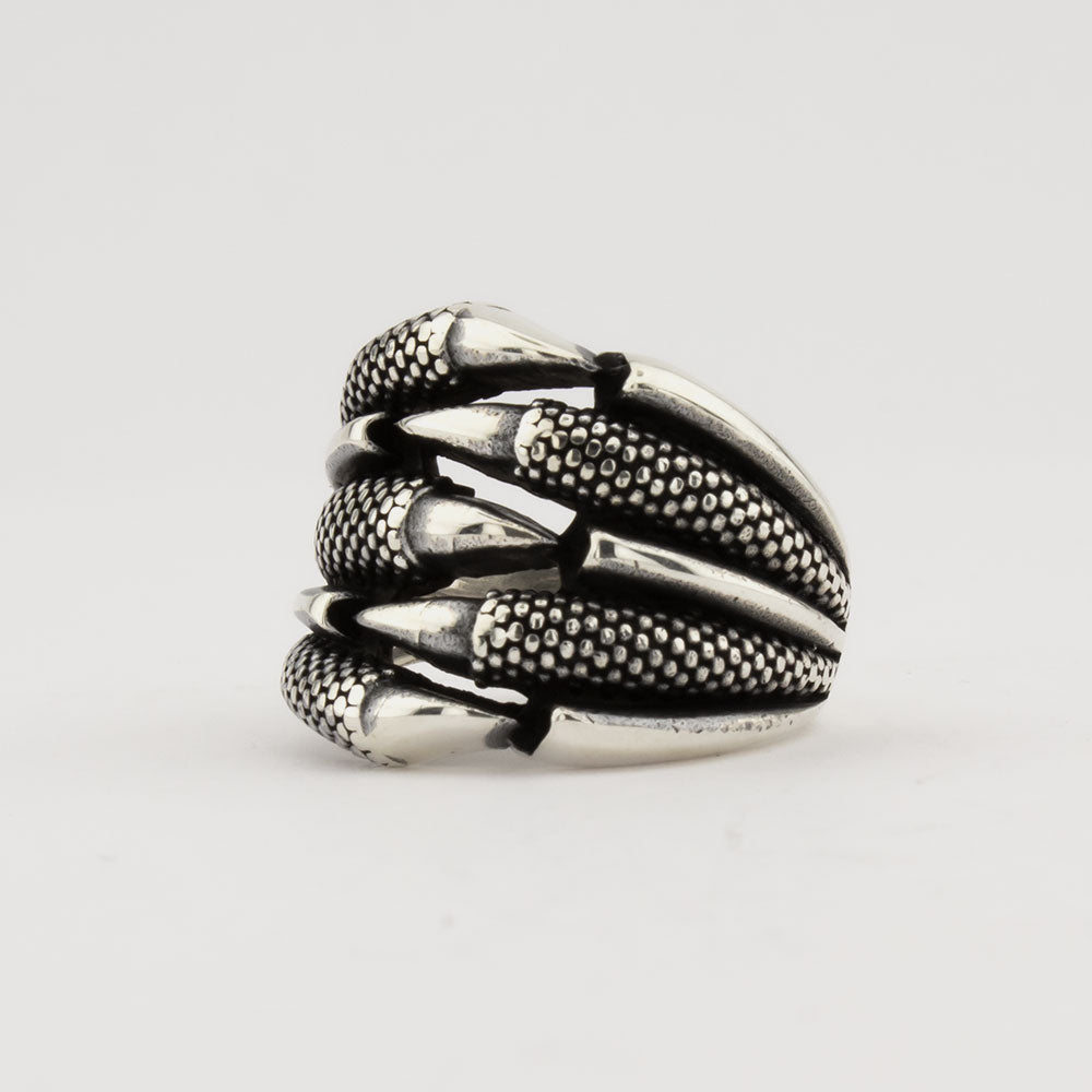 925 Silver Men's Ring Eagle Claw LMR144