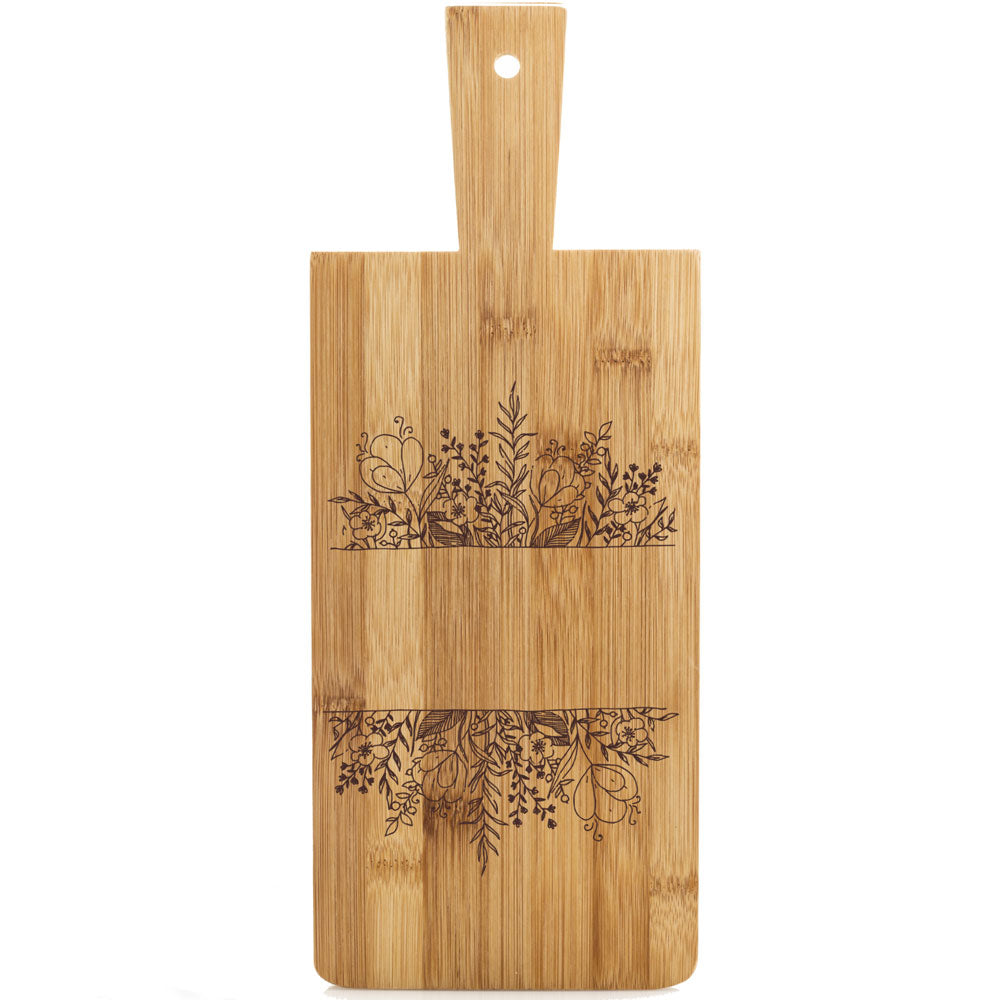 Bamboo Cutting Board With Name BLB001